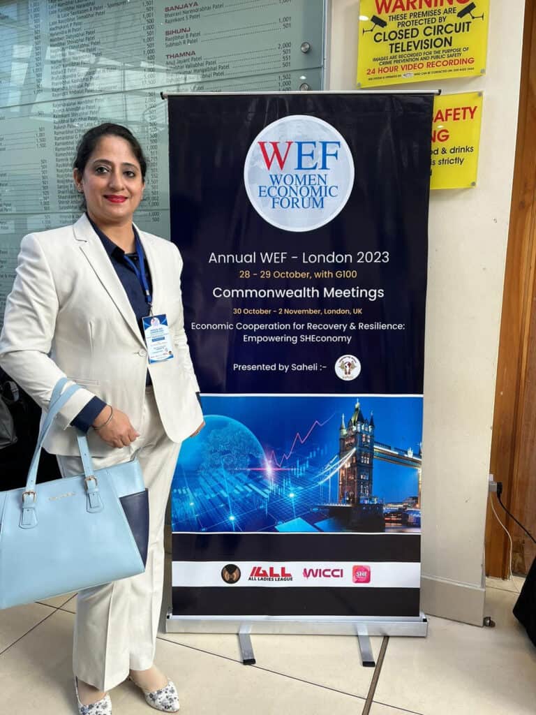 the annual conference of prestigious Women Economic Forum( WEF) (6)